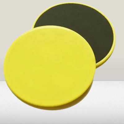Disque de Glisse - FitnessDisc™ - Jaune