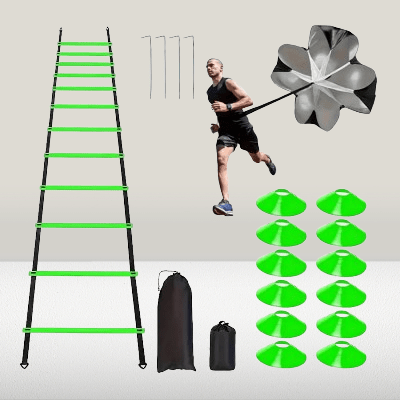 Kit entrainement foot - SetSoccerTraining™ - Vert