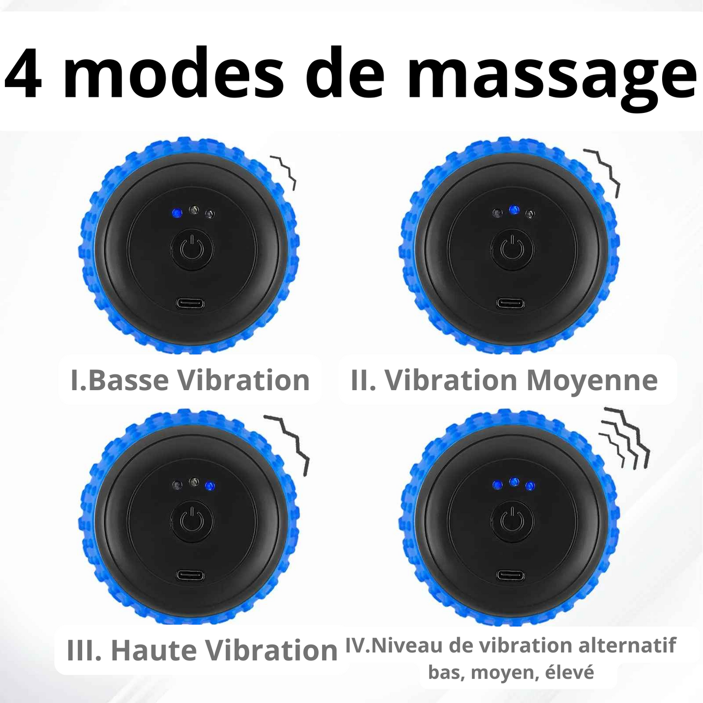 appareil massage modes multiples