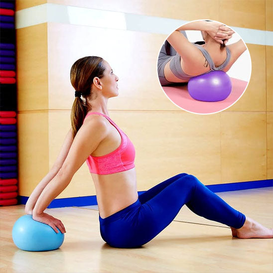 ballon pilates main dos