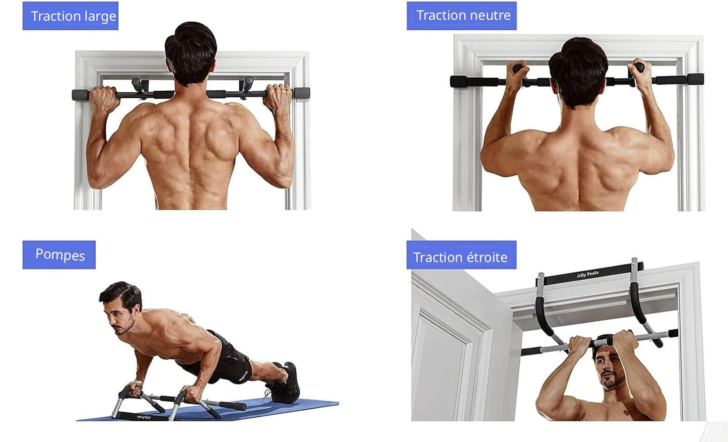 barre de traction multiple excercice