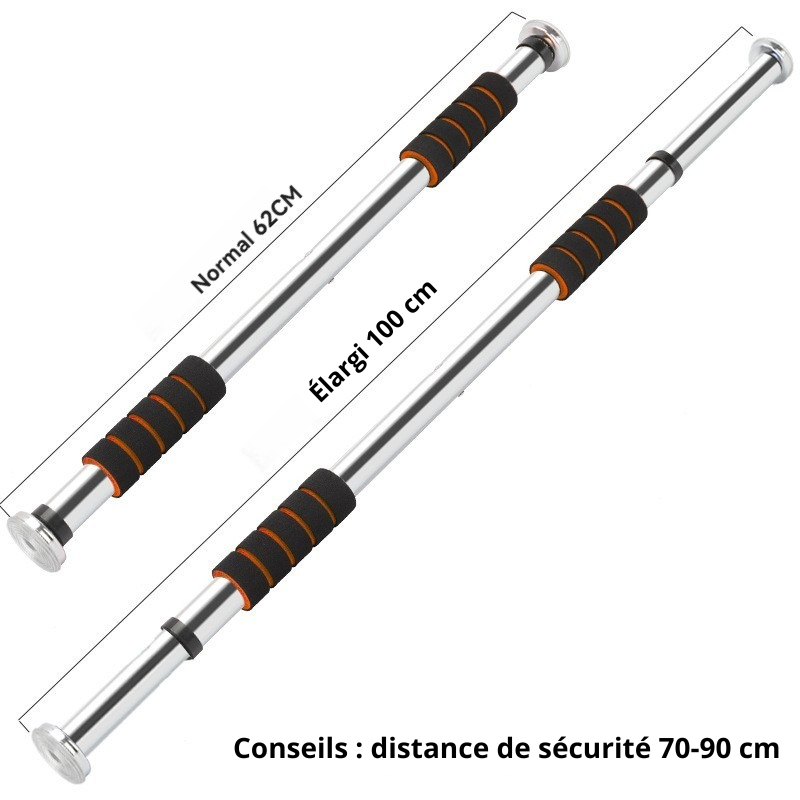barre de traction orange