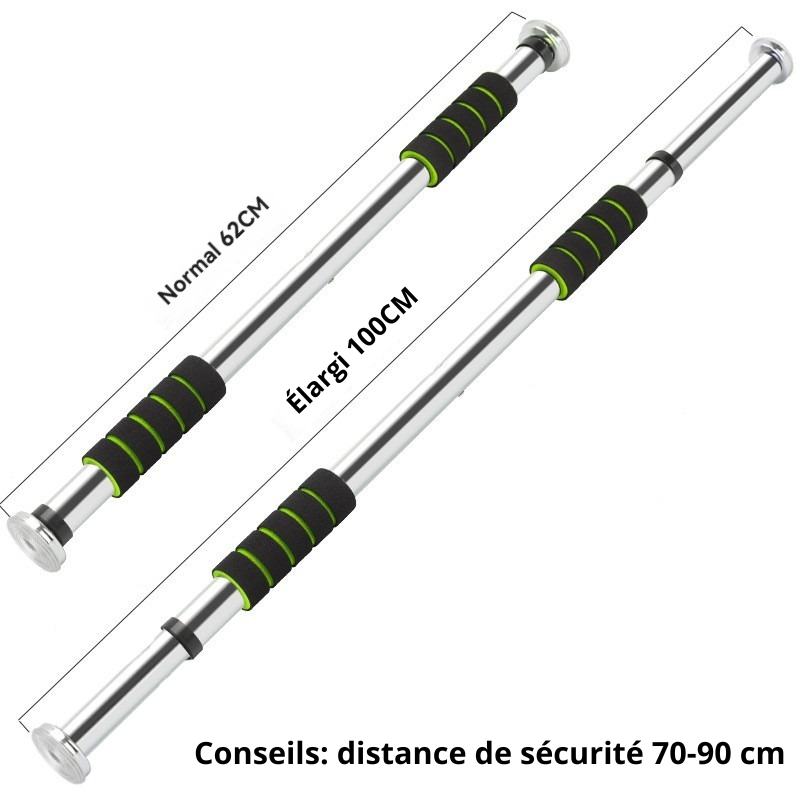 barre de traction vert