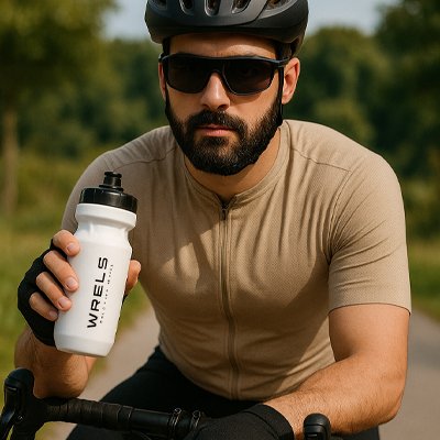 gourde blanche homme velo