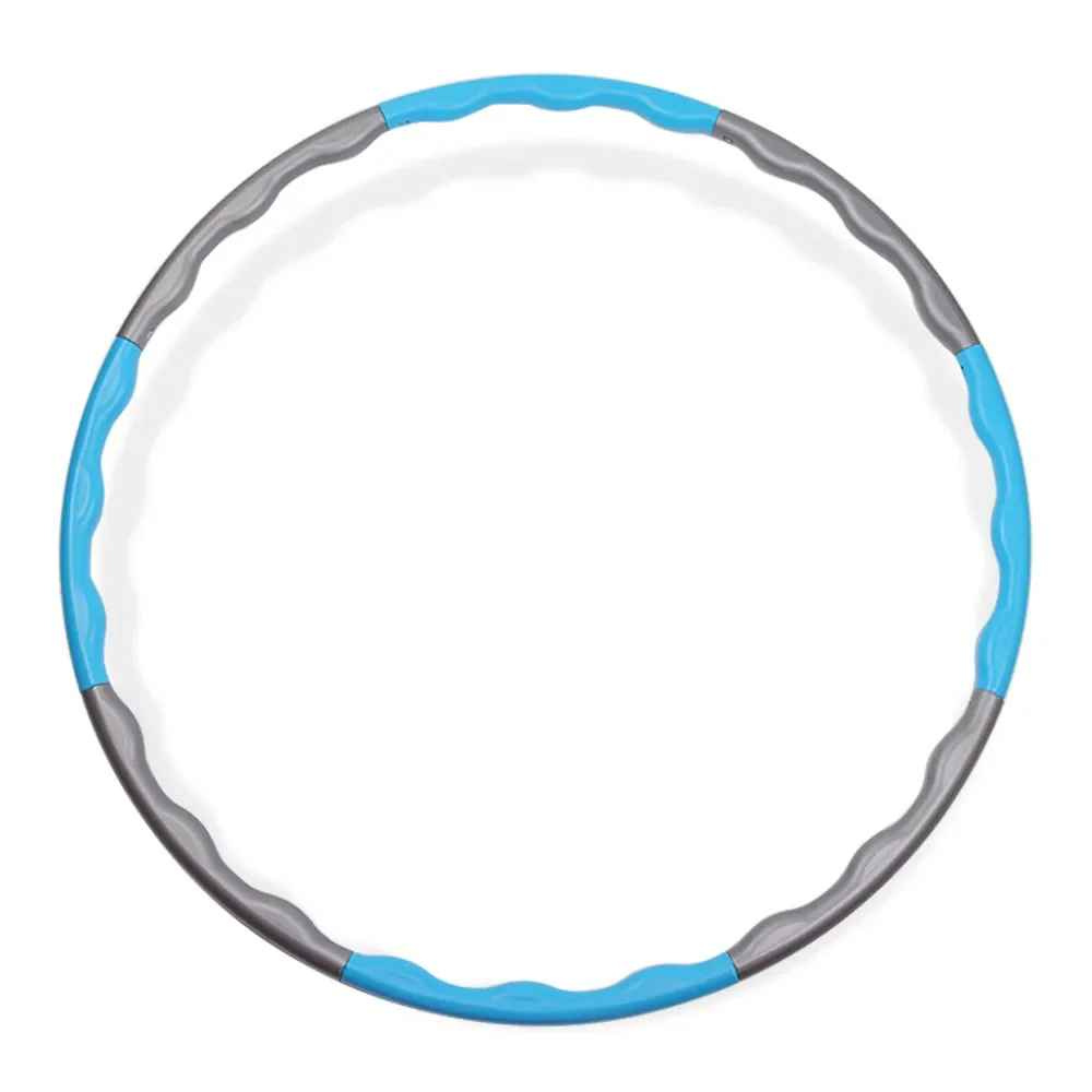 hula hoop bleu gris