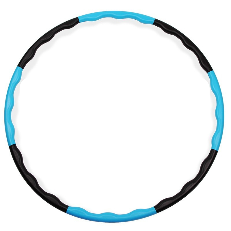 hula hoop bleu noir