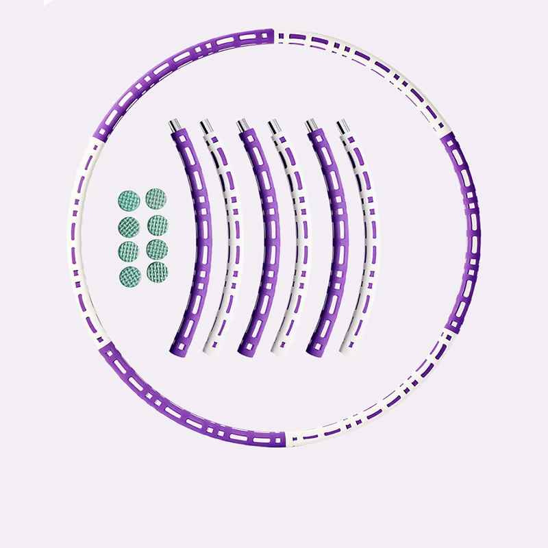 hula hoop violet blanc