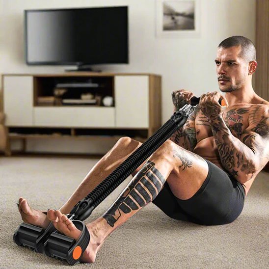 élastique musculation homme salon