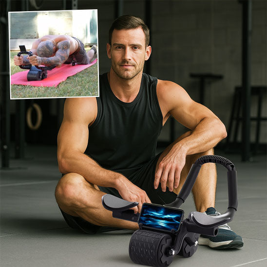 roue abdominale hommes gym exterieur