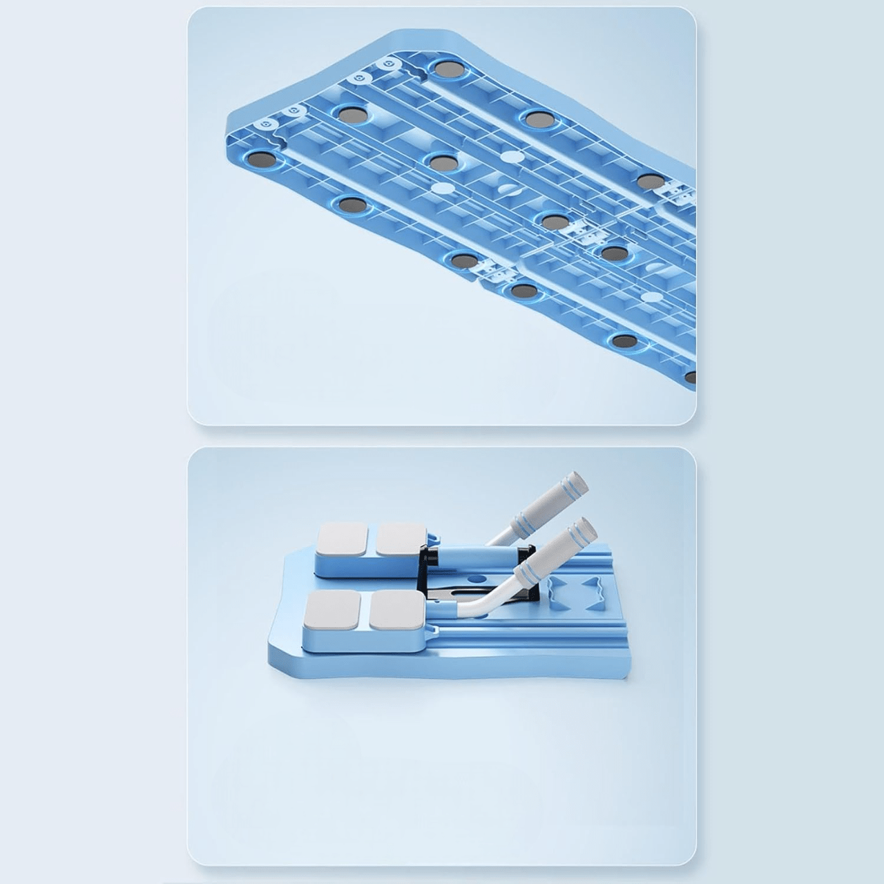 Exercice Abdominaux - AbdominalExerciseBoard™ - Bleu