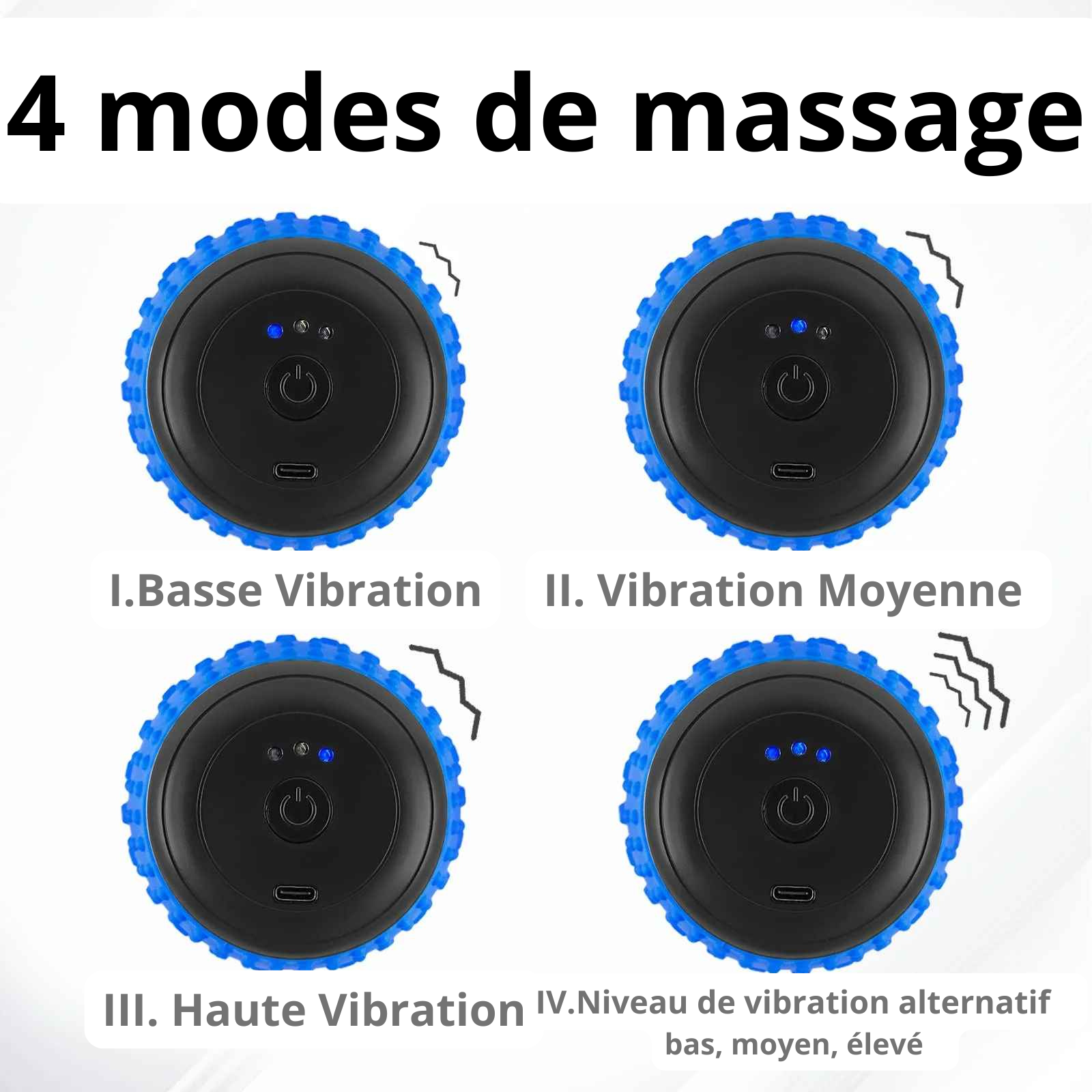 appareil massage modes multiples