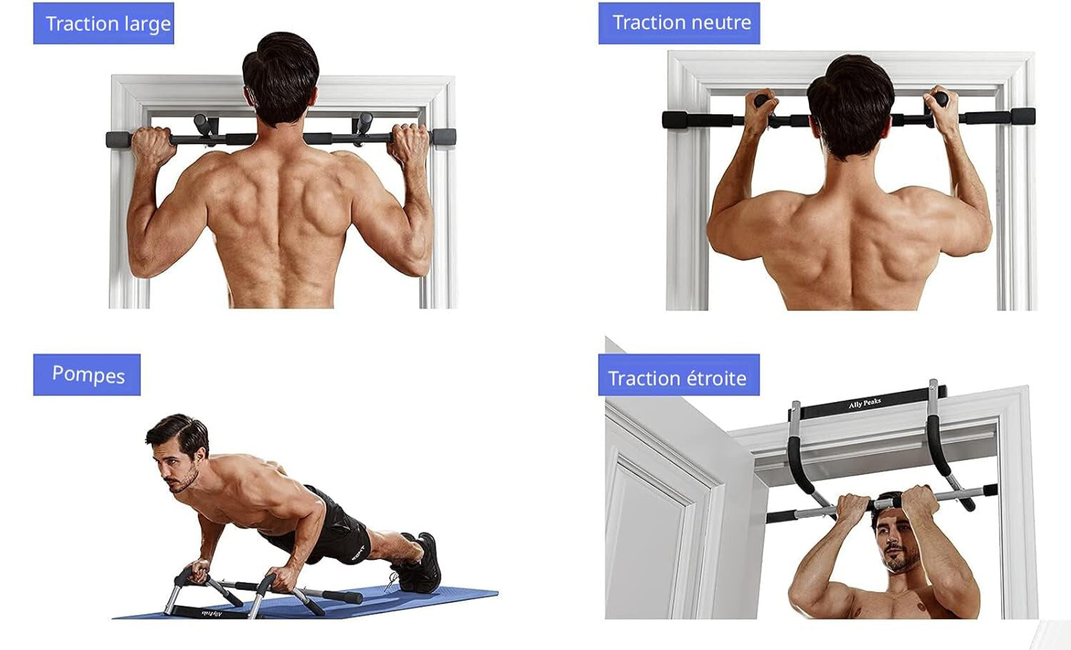 barre de traction multiple excercice