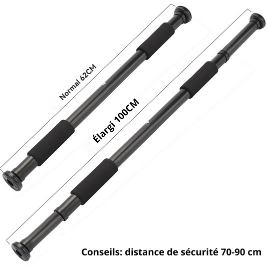 barre de traction noir
