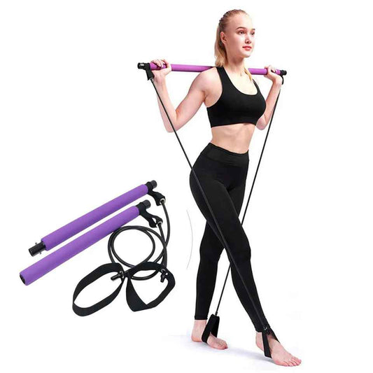 elastique musculation barre violet