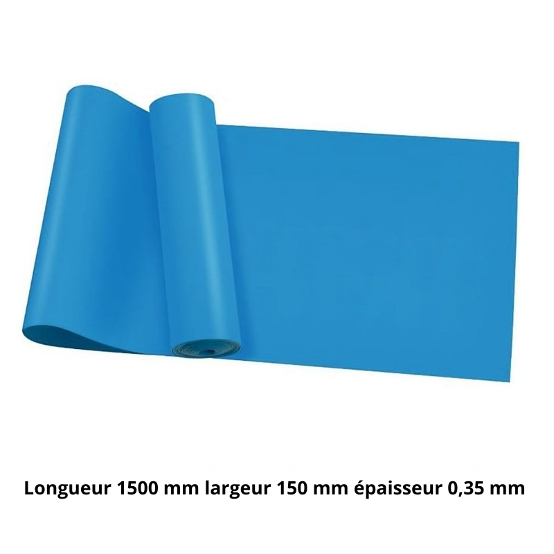 elastique musculation bleu