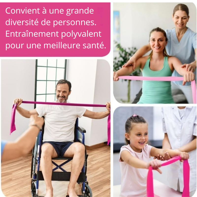 elastique musculation homme femme enfant
