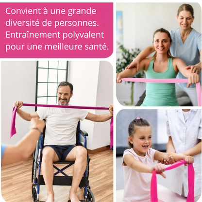 elastique musculation homme femme enfant