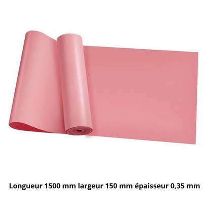elastique musculation rose