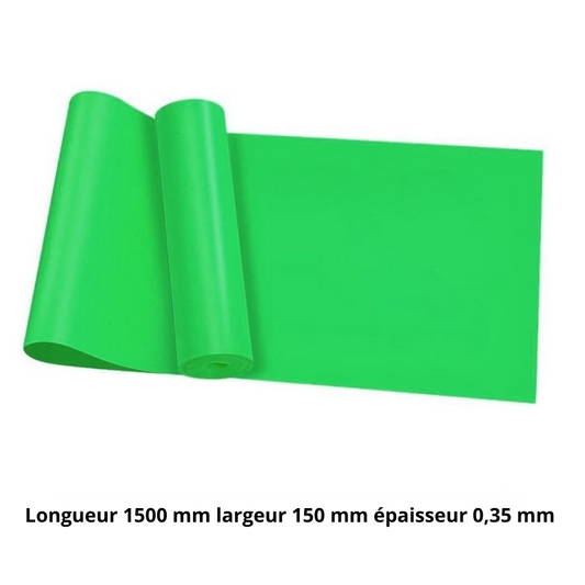 elastique musculation vert