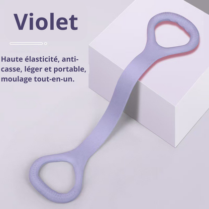 elastique musculation violet