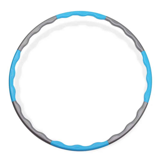 hula hoop bleu gris