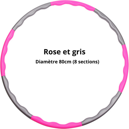 hula hoop rose gris