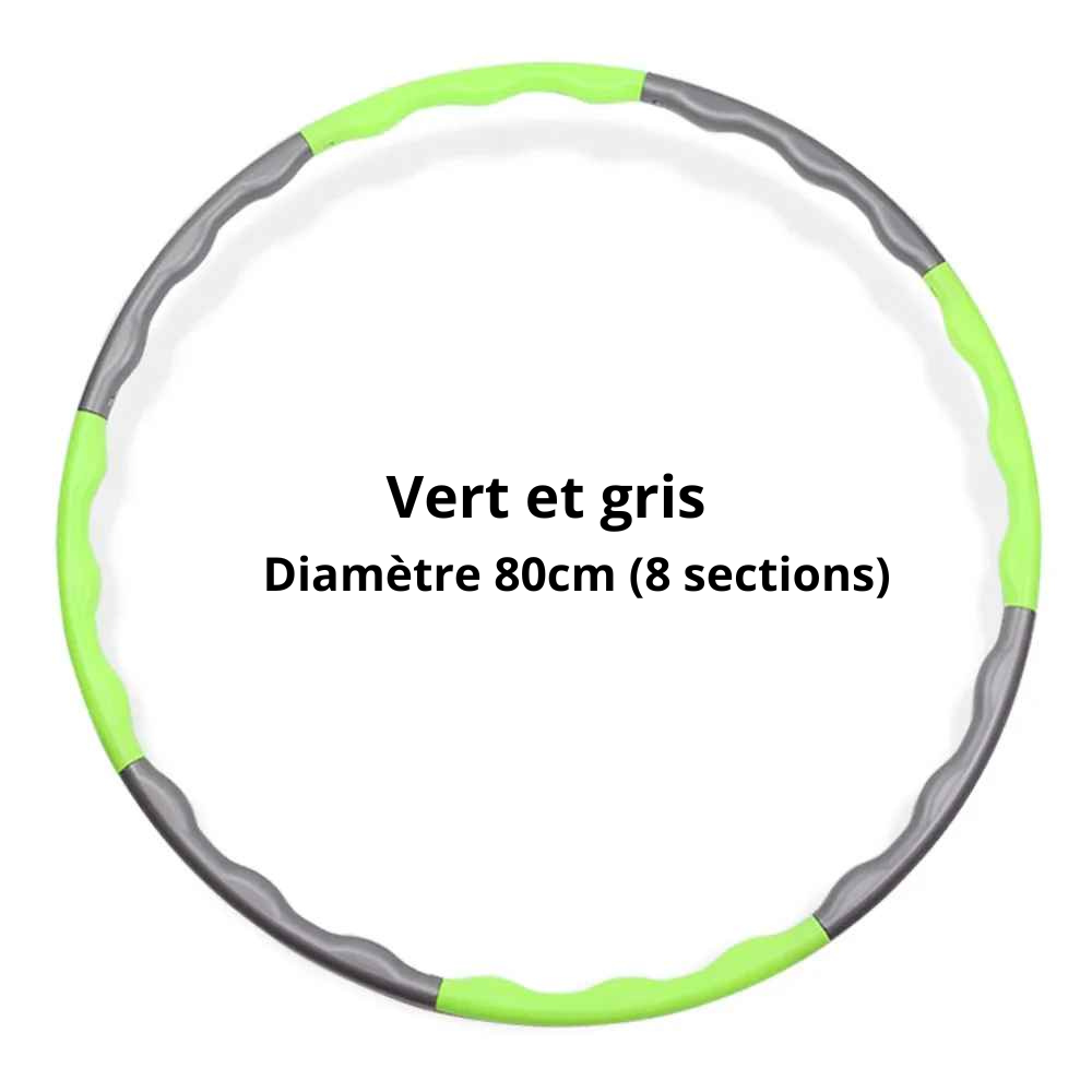 hula hoop vert gris