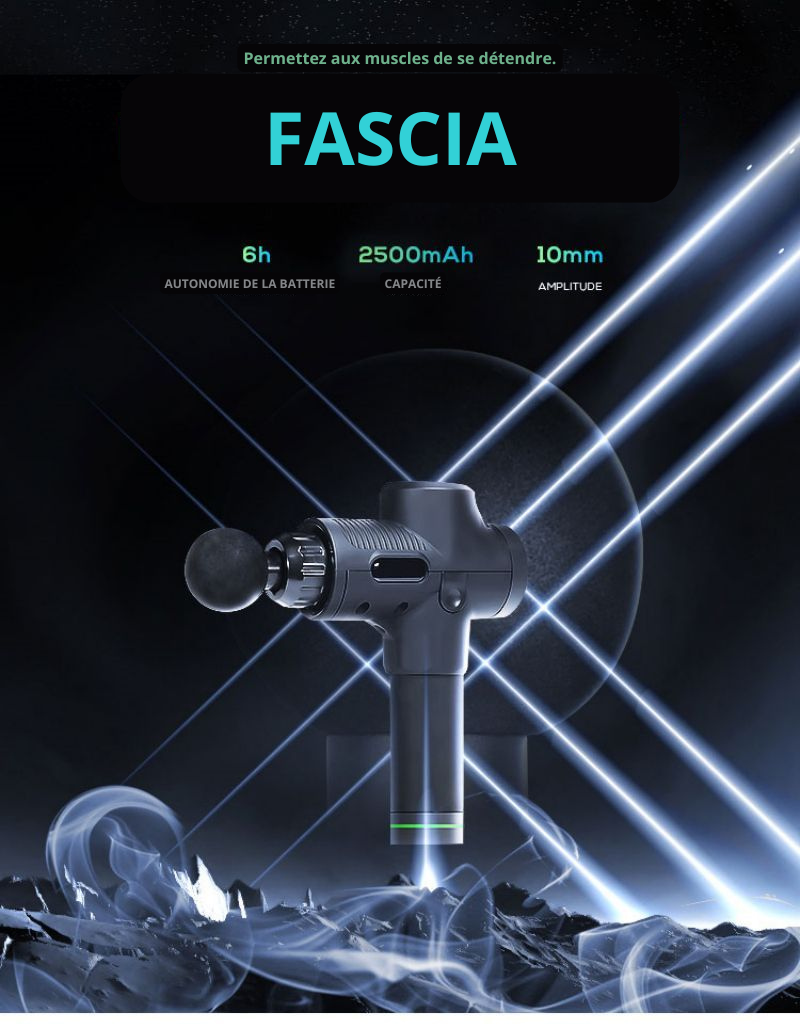 pistolet de massage fascia
