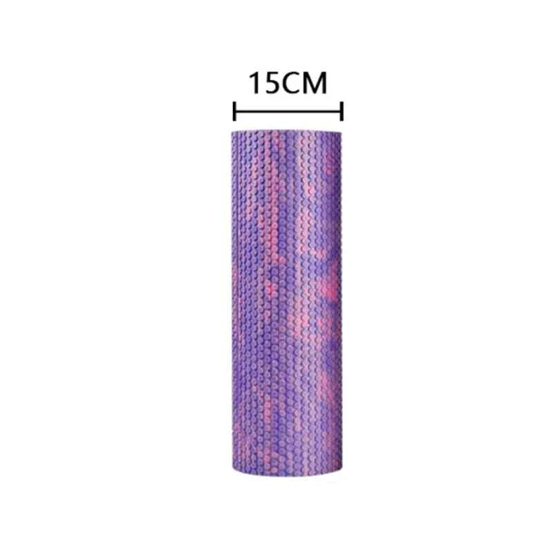 rouleau de massage mauve rose