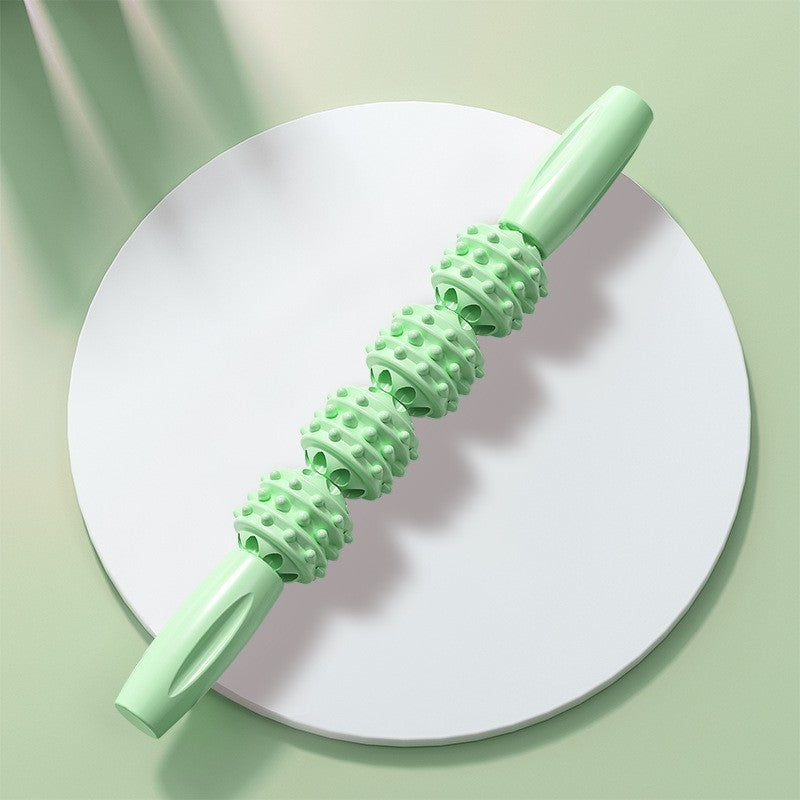 rouleau de massage vert