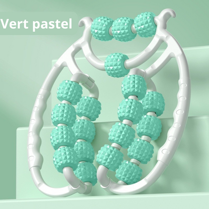 rouleau de massage vert