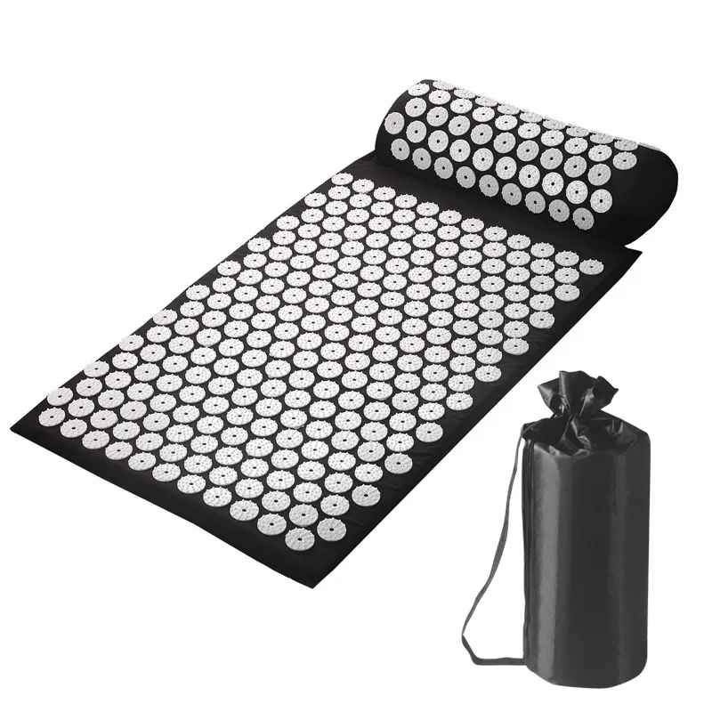 tapis acupression noir