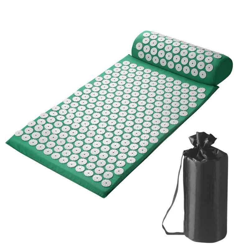 tapis acupression vert