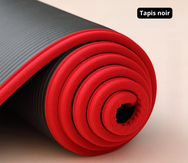 tapis de gym noir