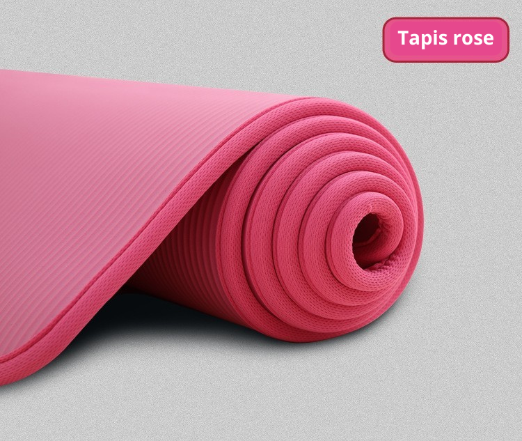 tapis de gym rose