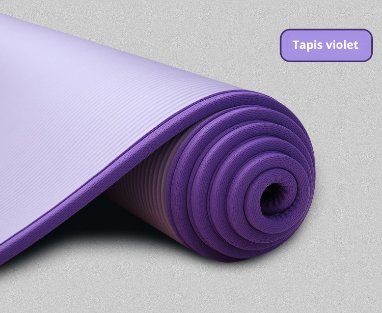 tapis de gym violet
