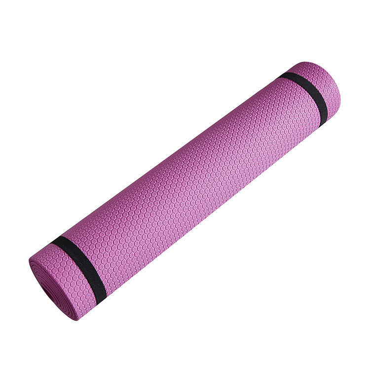 tapis de yoga rose
