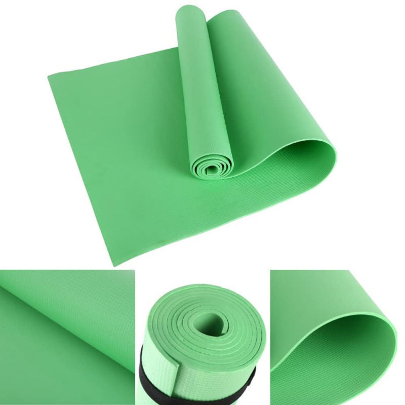 tapis de yoga vert details